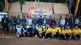 Pembukaan Turnamen Bola Voli Karya Muda Cup 2025 di Padukuhan Pudak
