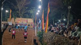 Euforia Warga Padukuhan Pudak Warnai Malam Kelima Turnamen Voli Karya Muda Cup 2025
