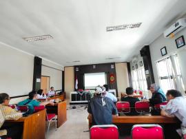 Pengurus Desa Wisata Kalurahan Tepus Hadiri Rapat Pembinaan Desa Wisata di Dinas Pariwisata GK