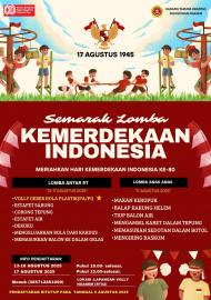 Semarak Lomba HUT ke-80 Republik Indonesia di Padukuhan Ngasem