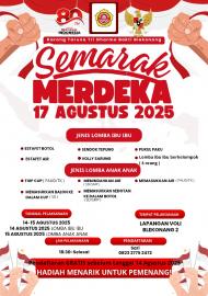 Semarak Merdeka 17 Agustus 2025 di Blekonang