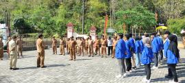 Apel Pamong Kalurahan Tepus Awal September 2025, Lurah Tekankan Pentingnya Menjaga Jogja Bebarengan