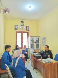 Diskusi Program Kerja Mahasiswa KKN UII di TPS3R Kalurahan Tepus