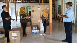Pengiriman Bahan Pelatihan Usaha dari Dinas Ketenagakerjaan DIY Diterima Kalurahan Tepus