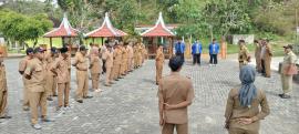 Apel Rutin Pamong Kalurahan Tepus Dipimpin Panewu Tepus