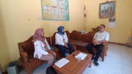 Pendamping PKH Koordinasi Data DTSEN bersama Lurah Tepus