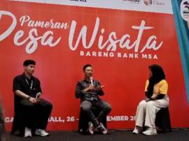 Hari kedua Desa Wisata Tepus Ikuti Bincang Desa Wisata di Galeria Mall