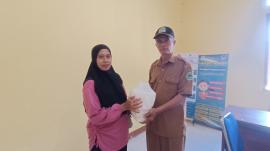 PMT Minggu Kelima Diserahkan Secara Simbolis oleh Kamituwa Kalurahan Tepus