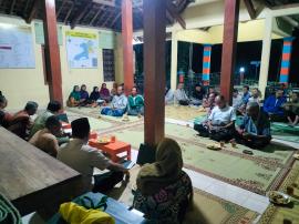 Sosialisasi Penjaringan dan Penyaringan Pamong Kalurahan Tepus Berlanjut di Padukuhan Trosari I