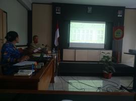 Kalurahan Tepus Mengikuti Rapat Rekonsiliasi Pendapatan Bagi Hasil