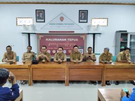 Rakor Rutin Pamong Kalurahan Tepus, Bahas Progres Kegiatan dan Perkenalan Siswa PKL SMKN 1 Tepus