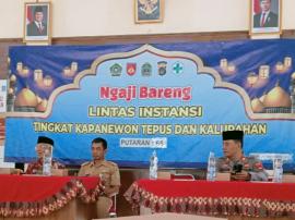 Kamituwa Tepus Hadiri Kegiatan Ngaji Bareng Lintas Instansi