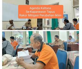Koordinasi Kesiapsiagaan Hadapi Musim Pancaroba dan Penguatan Mitigasi Bencana Kapanewon Tepus