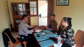 Lurah Tepus Monitoring Hari Pertama Pengambilan Berkas Pengisian Pamong dan Staf