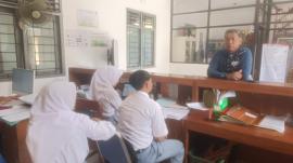 Siswa PKL SMKN 1 Tepus Laksanakan Pelayanan Umum di Kalurahan Tepus