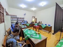 Lurah Tepus Hadiri Rapat Koordinasi Tim Penanganan Masalah Bumdesma Mekarsari