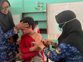 BIAS Tahap 2 Dimulai Hari ini, Ratusan Siswa SD Dapatkan Imunisasi
