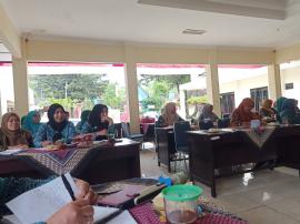 Ketua PKK Kalurahan Tepus Ikuti Rakor Rutin PKK Kapanewon Tepus