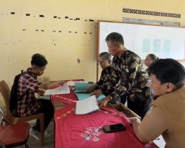 Panitia Lakukan Verifikasi Data Calon Pamong dan Staf Kalurahan Tepus