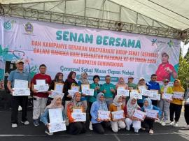 Kader Kesehatan Puskesmas Tepus II Peroleh juara harapan II dalam Kategori Lomba Video Edukasi Kader