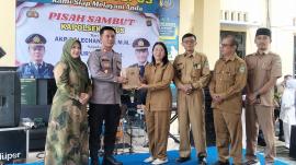 Pisah Sambut Kapolsek Tepus Berjalan Meriah