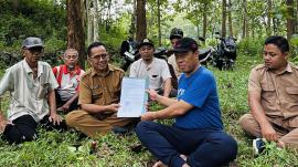 Penghibahan Tanah untuk Akses Jalan Pakuburan Ploso Padukuhan Pudak