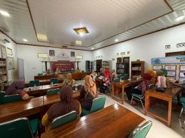 Pertemuan Rutin Desa Prima Kalurahan Tepus Digelar di Perpustakaan Kalurahan