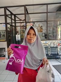 Penyaluran PMT Tahap Ketujuhbelas Sekaligus Tahap Terakhir di Kalurahan Tepus