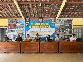 Pemerintah Kalurahan Tepus Selenggarakan Musyawarah Khusus Koperasi Desa Merah Putih