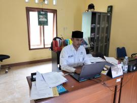 Kaur Danarta mengikuti Sosialisasi SISKEUDES Versi 2.0.9 Tahun  Anggaran 2026