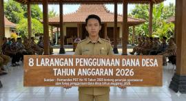 Perlu Di Ingat Inilah 8 Larangan Penggunaan Dana Desa Tahun Anggaran 2026