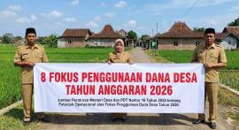 Fokus Penggunaan Dana Desa Tahun Anggaran 2026