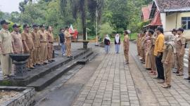 Apel Rutin Pamong Kalurahan Tepus: Lurah Himbau Jaga Keamanan dan Ketertiban Selama Bulan Puasa