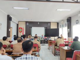 Lurah Tepus Hadiri Rakor Persiapan Libur Idul Fitri 1447 H