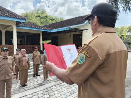 Apel Rutin Pamong Kalurahan Tepus Senin, 16 Maret 2026
