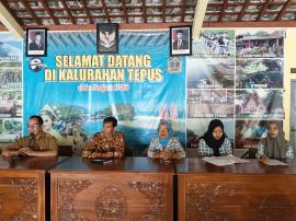Pertemuan Rutin Kader KB Kalurahan Tepus Sekaligus Penguatan Program BKKBN