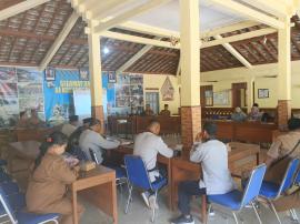 Rakor Rutin Pamong Kalurahan Tepus Bahas Evaluasi Kegiatan dan PBB 2026