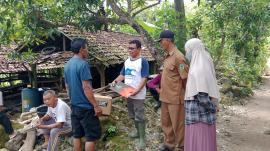 BPBD Kabupaten Gunungkidul Tinjau Lokasi Kebakaran di Kanigoro, Salurkan Bantuan