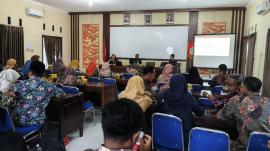 Operator Kalurahan Tepus Ikuti Sosialisasi dan Bimtek DTSEN di Dinas Sosial Gunungkidul