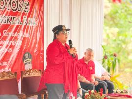 Bupati Gunungkidul Lakukan Peletakan Batu Pertama Program Gotong Royong di Padukuhan Walangan