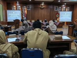 Operator Kalurahan Tepus Ikuti Bimtek Pendataan Anak Tidak Sekolah (ATS)