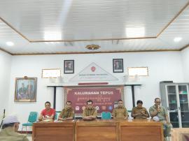 Rakor Rutin Pamong Kalurahan Tepus Bahas Batas Wilayah dan Data Anak Tidak Sekolah