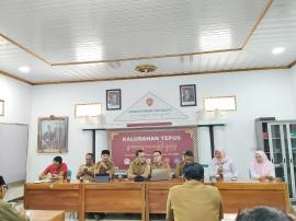 Rakor Pamong Kalurahan Tepus Bahas Laporan dan Evaluasi Kegiatan Wilayah