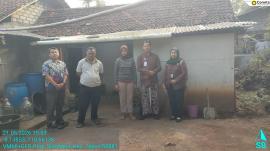 Kunjungan BAZNAS Tinjau Calon Penerima Program Bedah Rumah di Tegalweru