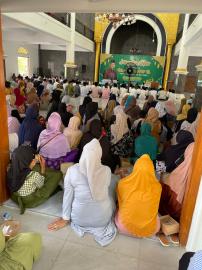 Lurah Tepus Hadiri Pengajian Akbar SMP TQS Assalam, Diikuti Ratusan Jamaah