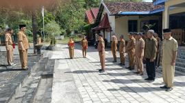 Apel Rutin Pamong Kalurahan Tepus, Lurah Ingatkan Penarikan PBB dan Disiplin Kehadiran