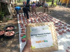 BMT Tumang Gelar Bakti Sosial dan Penyaluran Hewan Kurban di Masjid Al Iman Tepus III