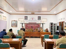 Rakor Rutin Pamong Kalurahan Tepus Bahas Pelayanan, PBB, Hingga Program RTLH