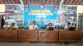 Sosialisasi DTSEN Digelar di Balai Kalurahan Tepus