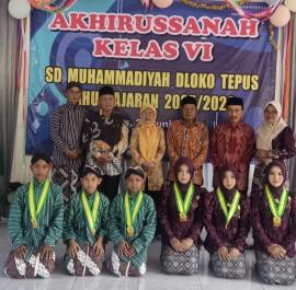Akhirussanah SD Muhammadiyah Dloko, Kamituwa Hadir Mewakili Pemerintah Kalurahan Tepus